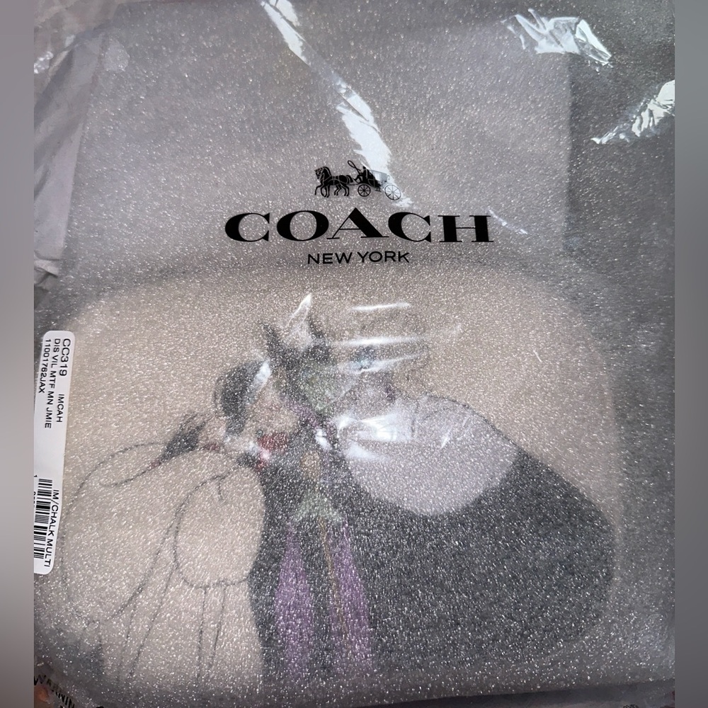 π₯SOLDπ₯ Disney X Coach Mini Jamie Camera Bag Villain CRUELLA URSULA MALEFICENT - Picture 2 of 6
